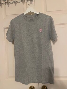 Simply Southern Gray T-shirt small town girl social club nwot